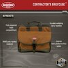 Bucket Boss Contractors Briefcase 16"x6"x12.5" 62100